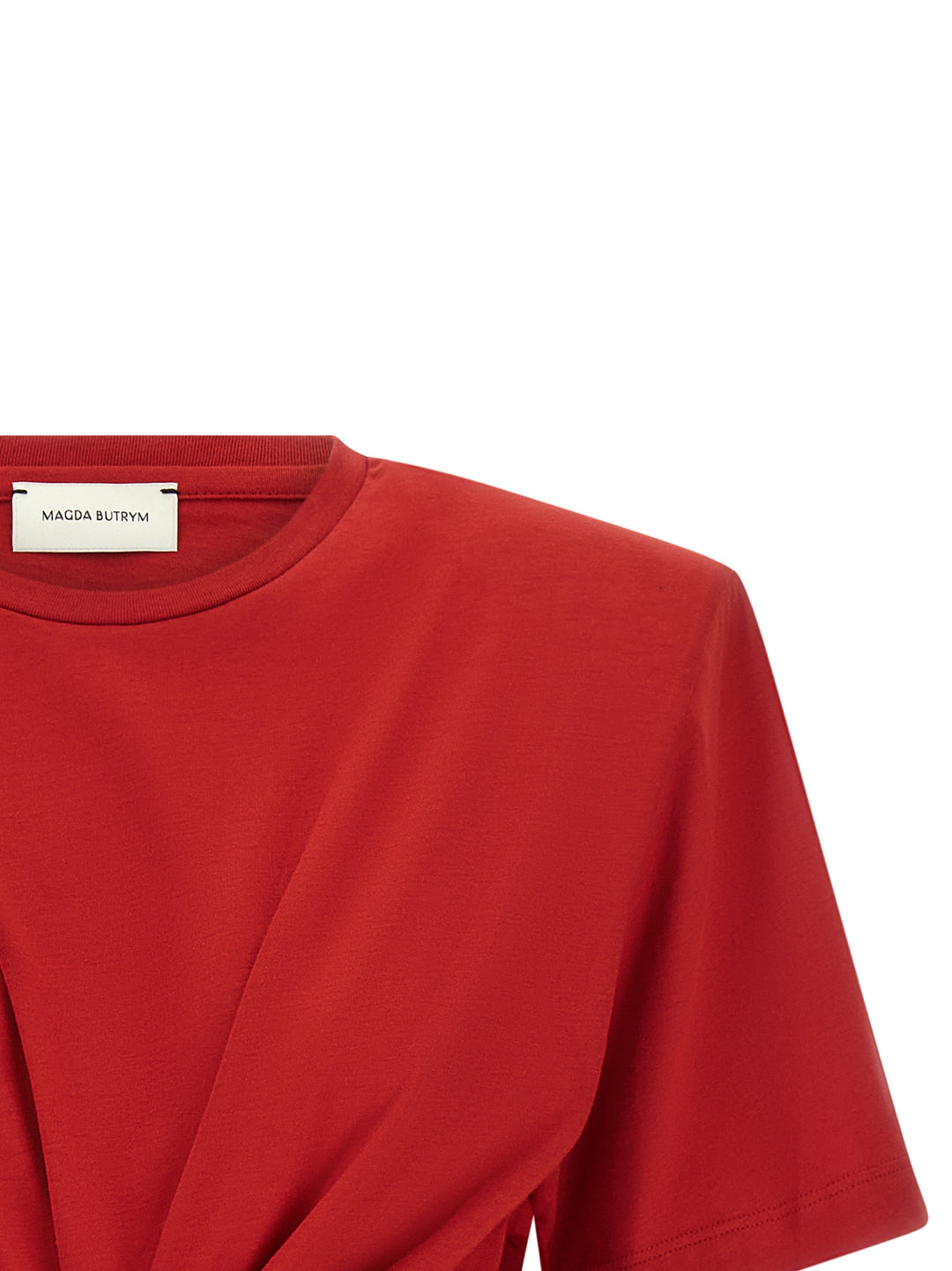 Magda Butrym 02 T-shirt - Red | 062e1d621ce42d7ba5d9549b9e374863da9cc19f