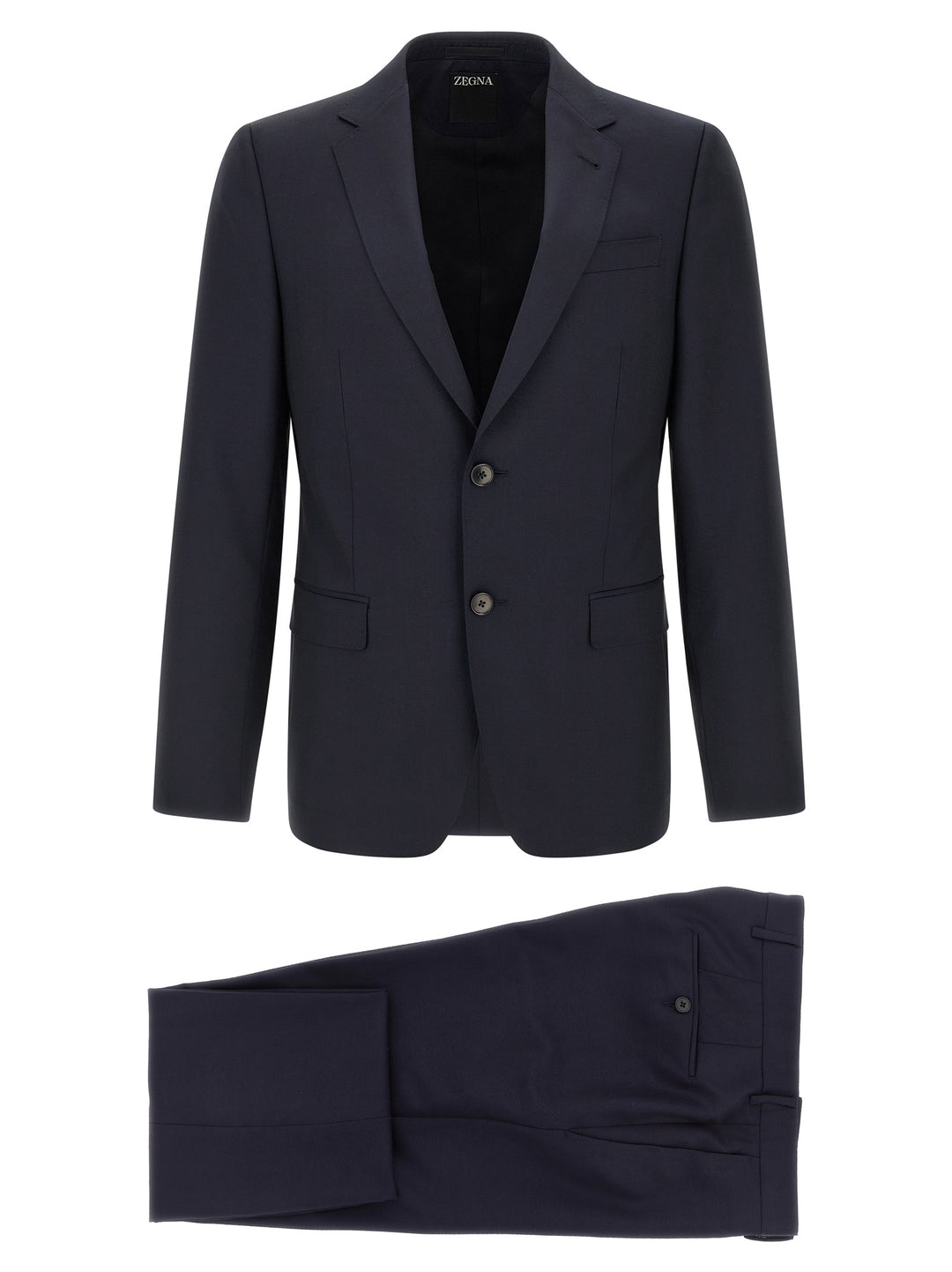 Zegna Mohair Wool Dress Suits - Blue | 90d4321557927bbf2b735473cd13fc40aac324f9