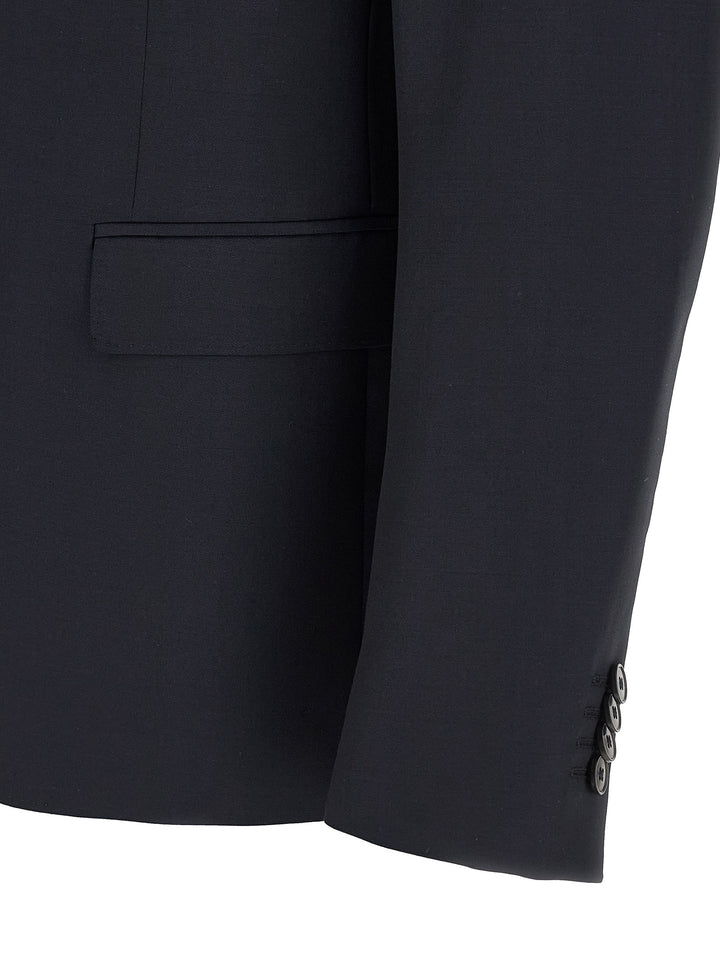 Zegna Mohair Wool Dress Suits - Blue | 026b613618f032832a542afd79bd47153063b0cc