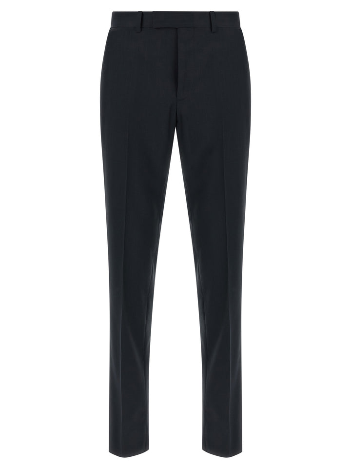 Zegna Pinstriped Dress Suits - Blue | 446d356132d520b6432d83c0d924c49810dd4b67