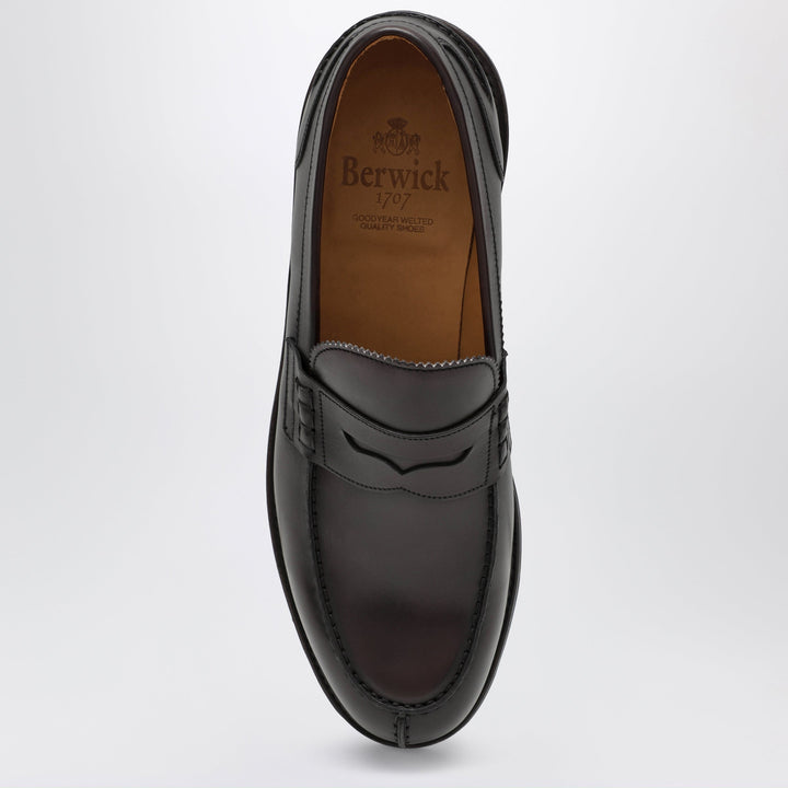 Berwick 1707 Brown Leather Loafers