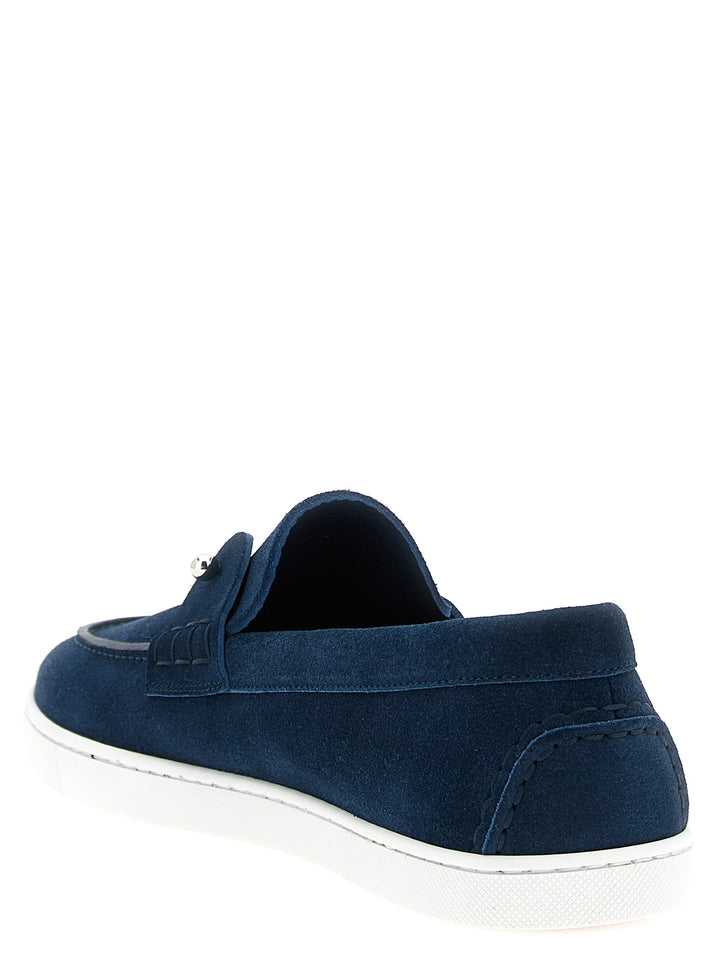 Christian Louboutin Chambeliboat Loafers - Blue | 54e1a5996a52ed72a088ae4247662295447f2383