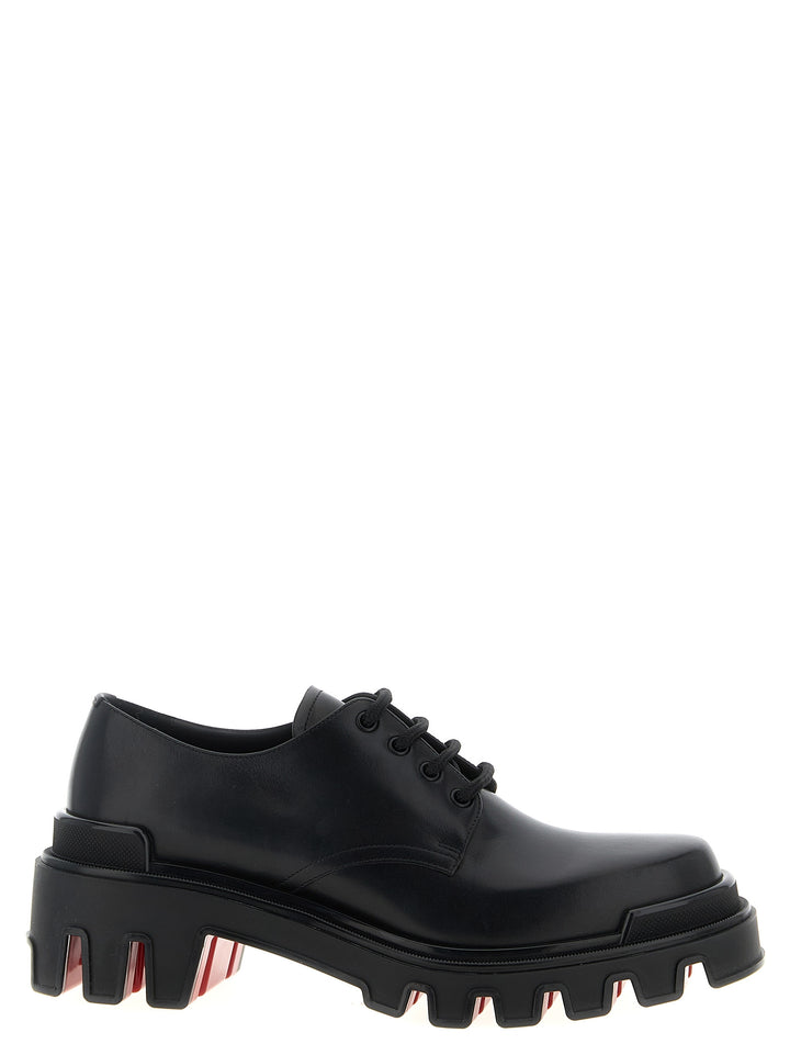 Christian Louboutin Trott Dune Lace Up Shoes - Black | d97874d6be7793d9e40d02989075f407ceb3323c