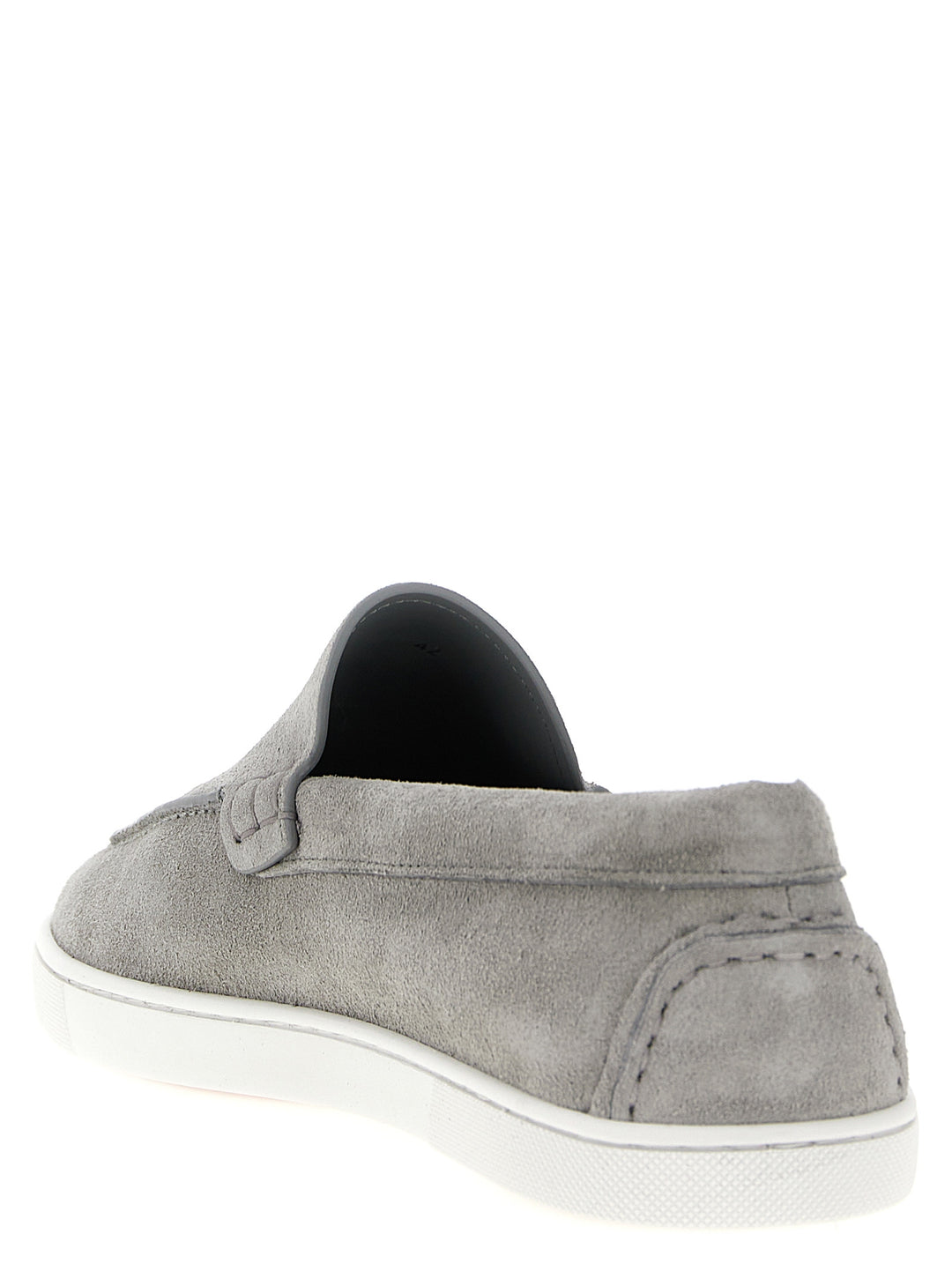 Christian Louboutin Moonboat Loafers - Gray | 68d791422ebe7c89b30d84de9f9fa22396857c79