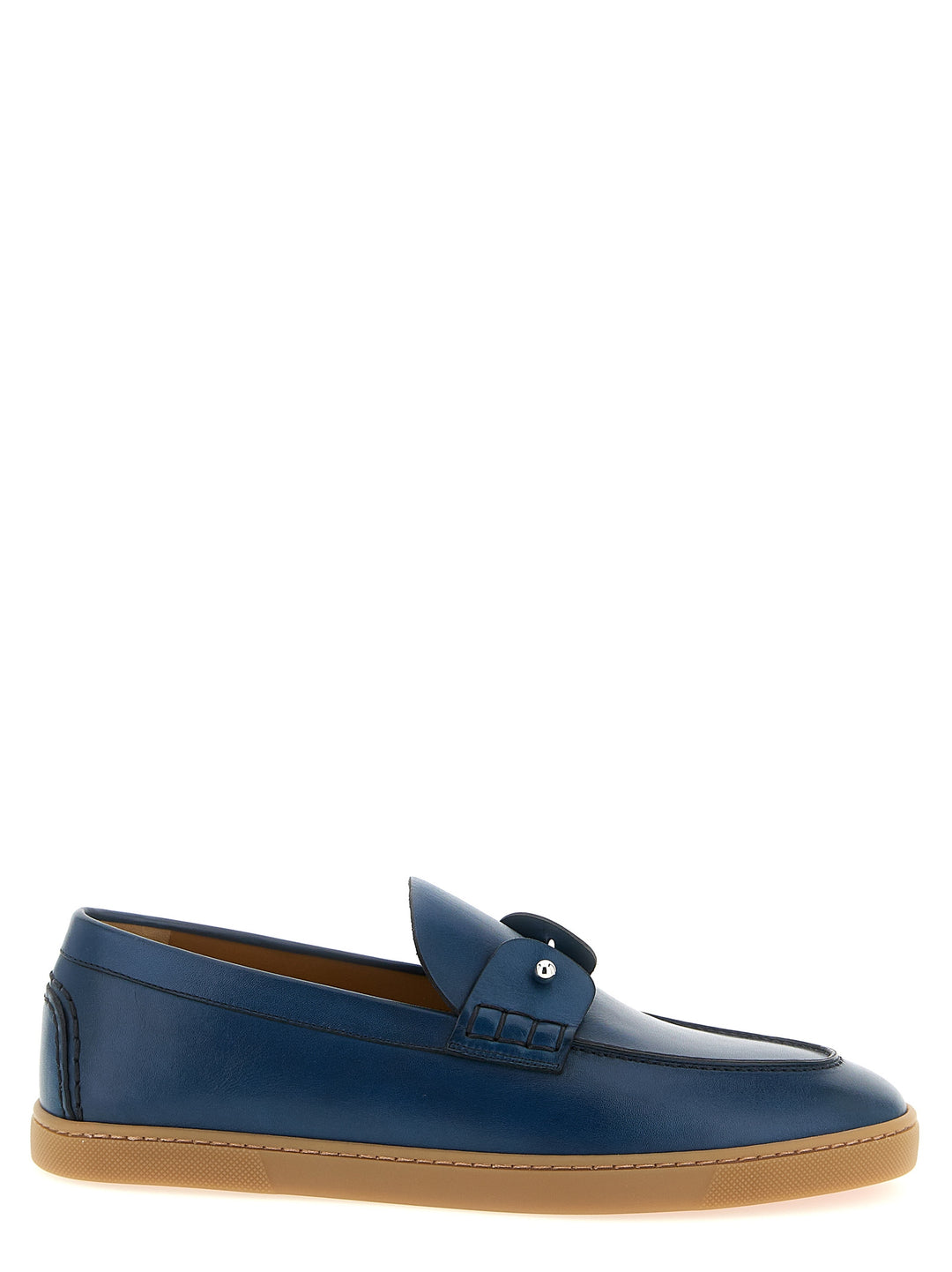 Christian Louboutin Chambeliboat Loafers - Blue | 385c6daa35db152db4077aca4f196e75070936a9
