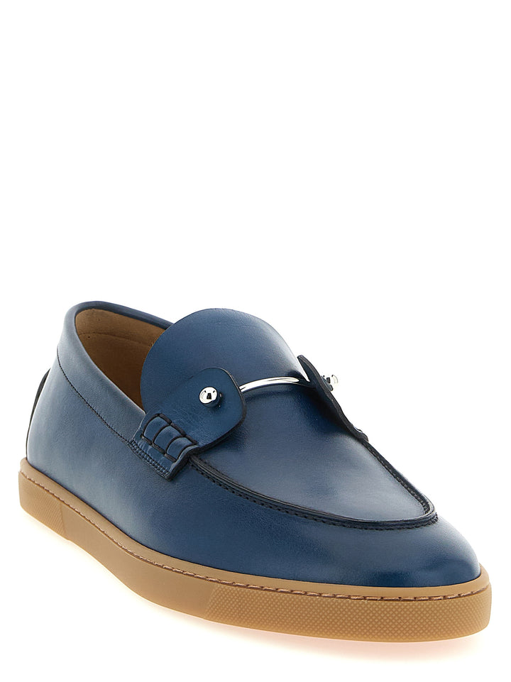 Christian Louboutin Chambeliboat Loafers - Blue | 8022dcfcd5c511d8b1d5f28ea7350f89c2db0153