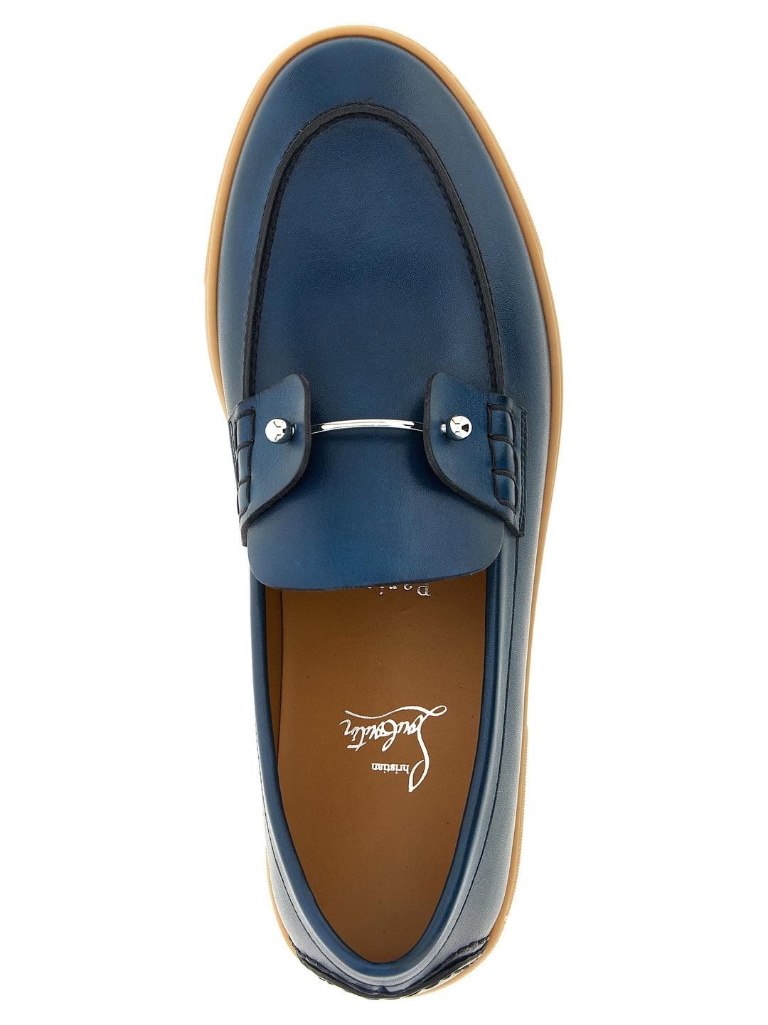 Christian Louboutin Chambeliboat Loafers - Blue | f9208aa1b9574bb723af4d89bc58f19adc23c28e