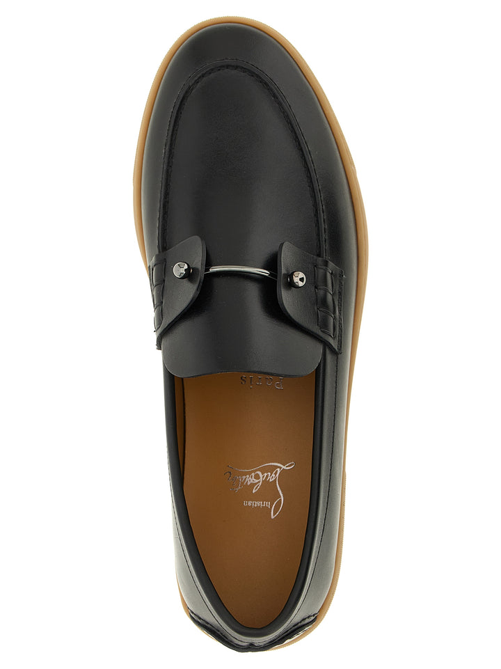 Christian Louboutin Chambeliboat Loafers - Black | f053798b2204951e4e20d0b75e387451d1f42301