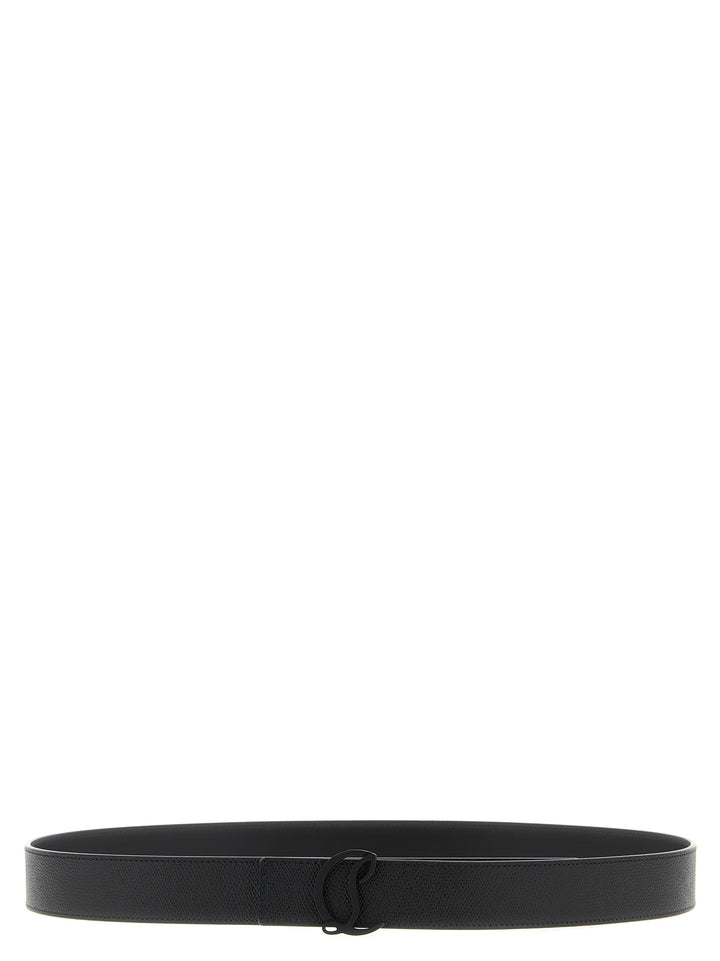Christian Louboutin Mooncrest Belts - Black | bdd02e5ff7dc0ad5d087882a51245de76ec0cf3f