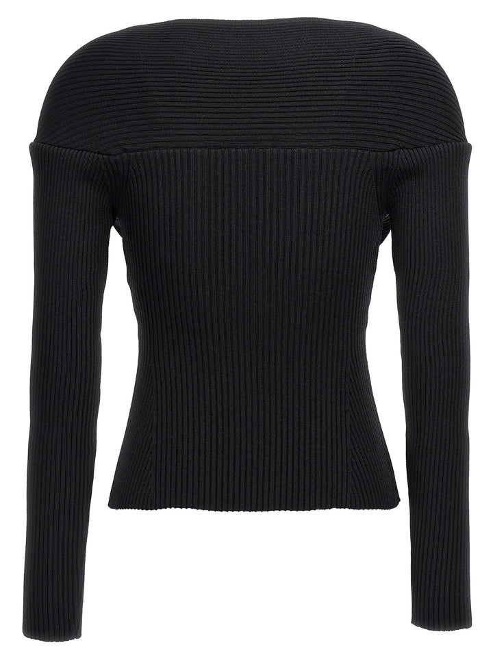 06 Sweater, Cardigans Black