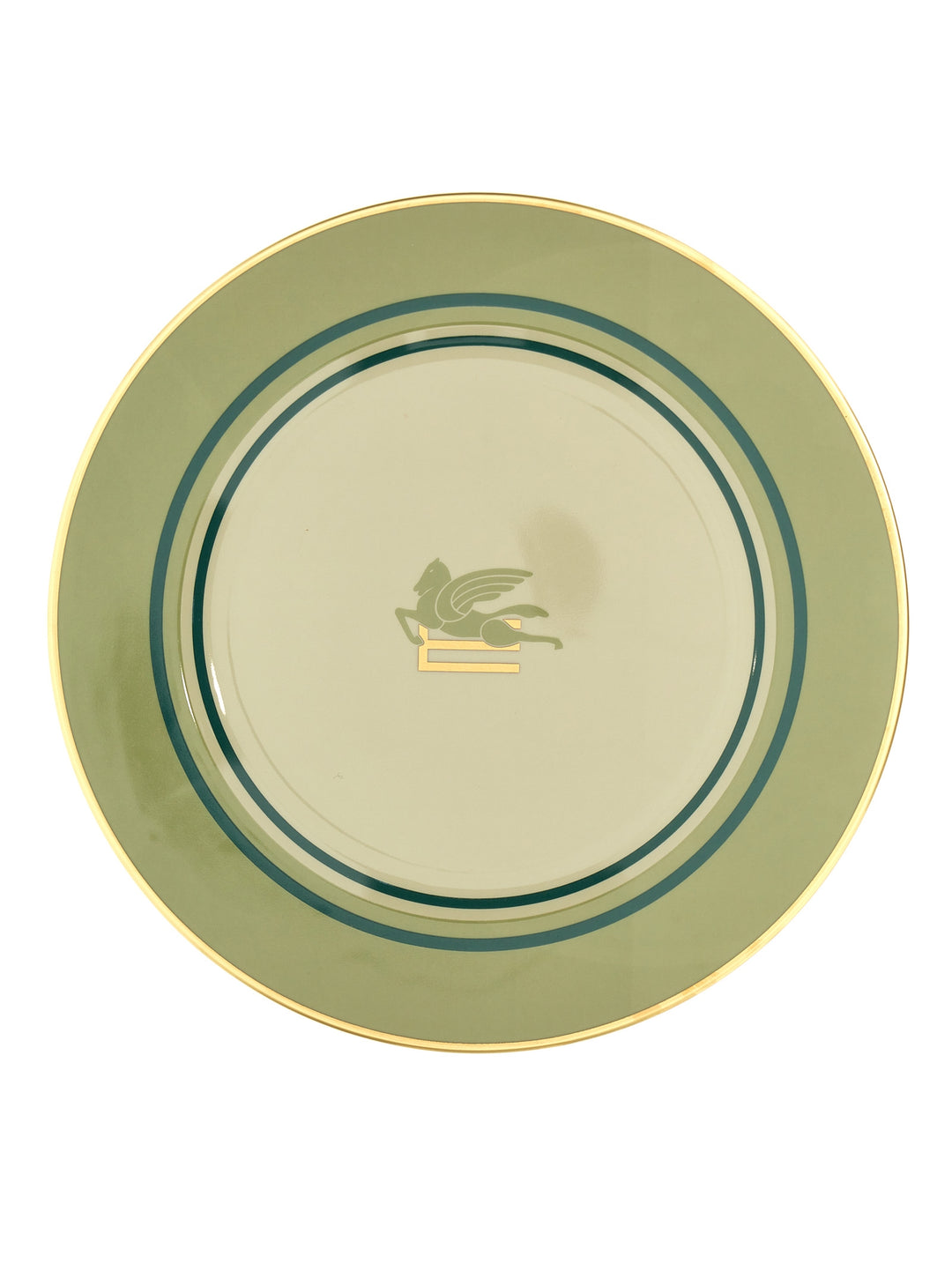 Set Of 2 Placemats Plates Green