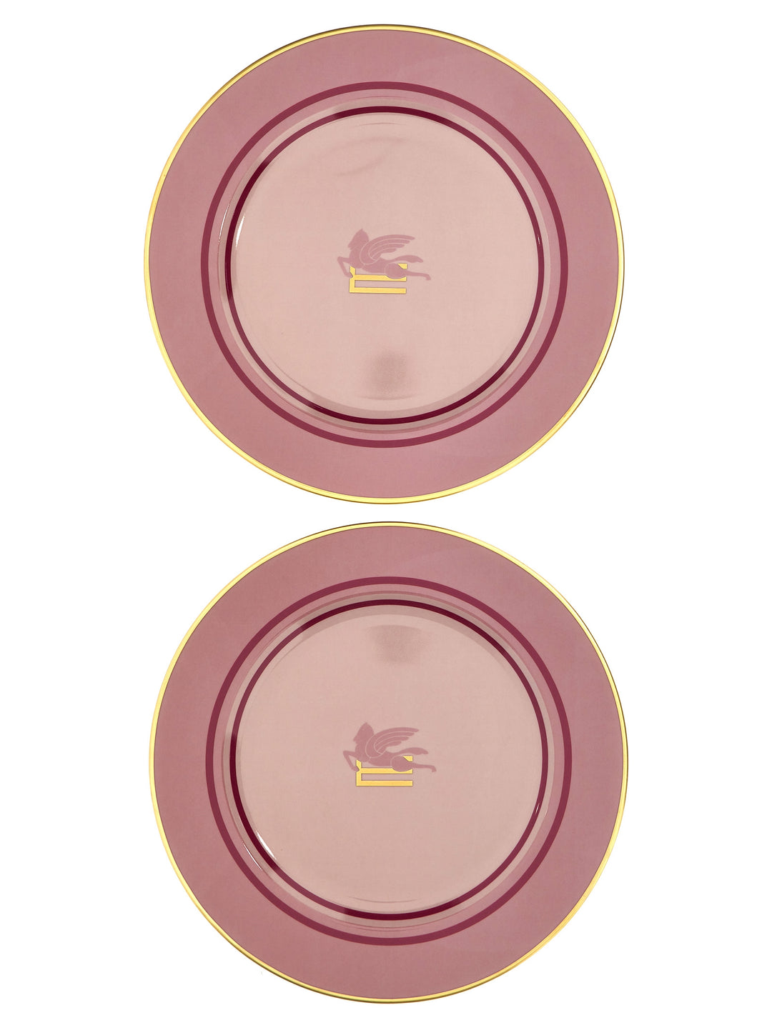 Logo Placeholder 2-Plate Set Plates Pink