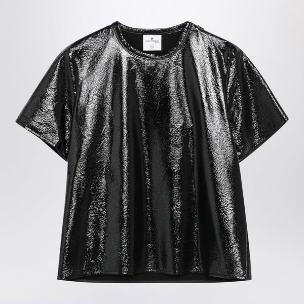 Black Vinyl Straight Top