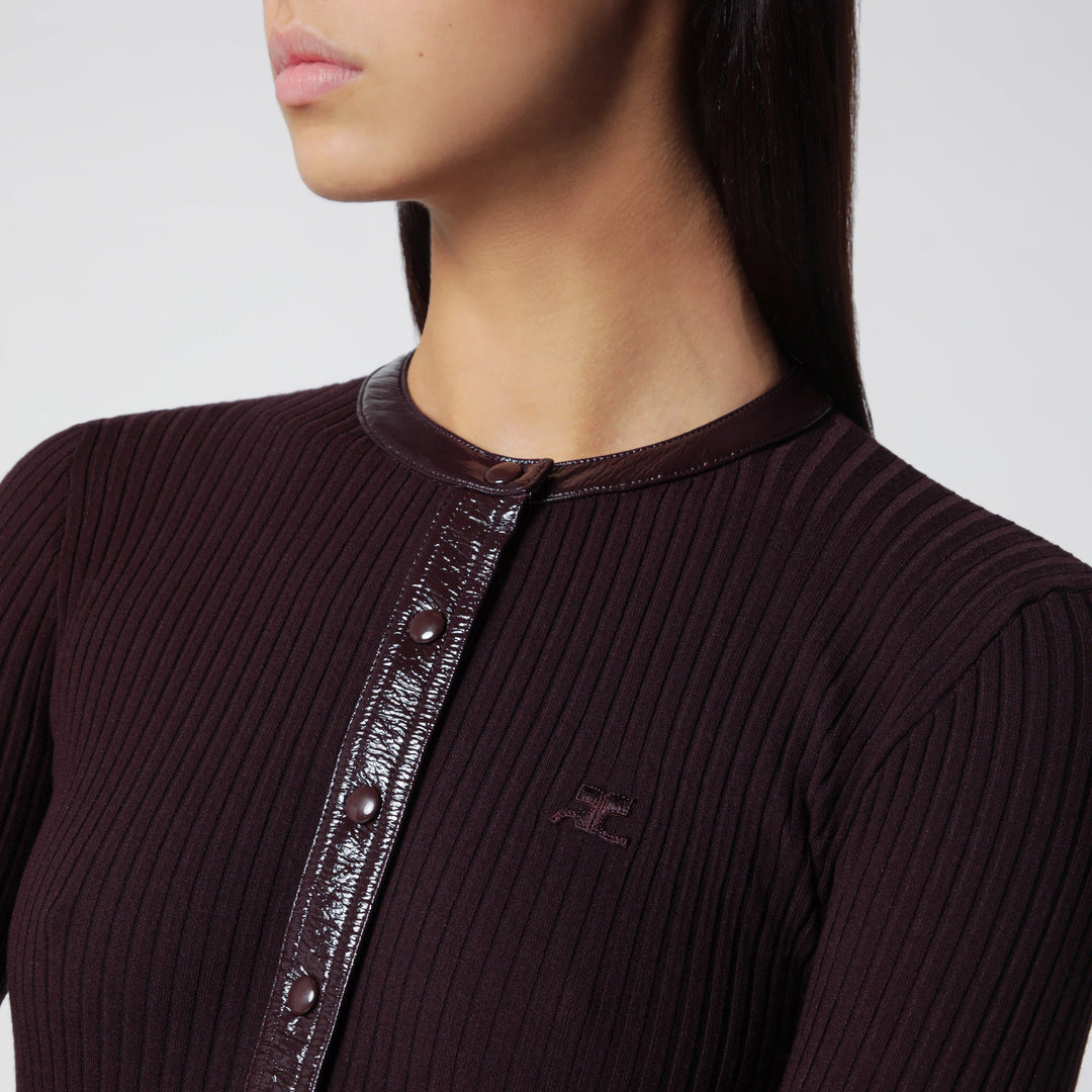 CourrèGes Shirts & Tops - Burgundy | 4e9a2332b2992b150335727b66849e0275435a51