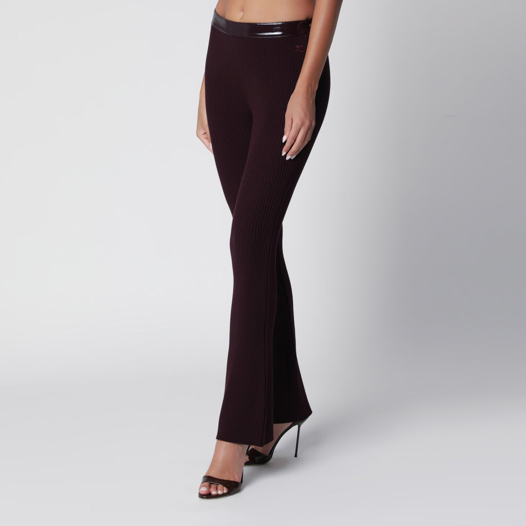 CourrèGes Pants - Burgundy | 3db0e14deb96195b897ab025bab2f8850d1bb3cb