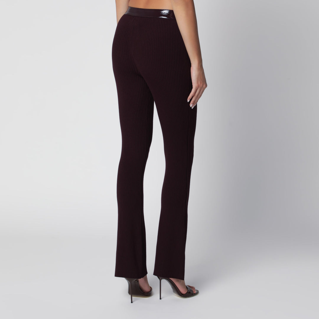 CourrèGes Pants - Burgundy | 65364e8ae85ce4a8553a7bde7047141d4847be1f