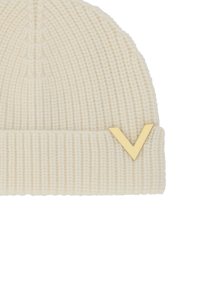 BEANIE | KNITTED | WOOL / V GOLD