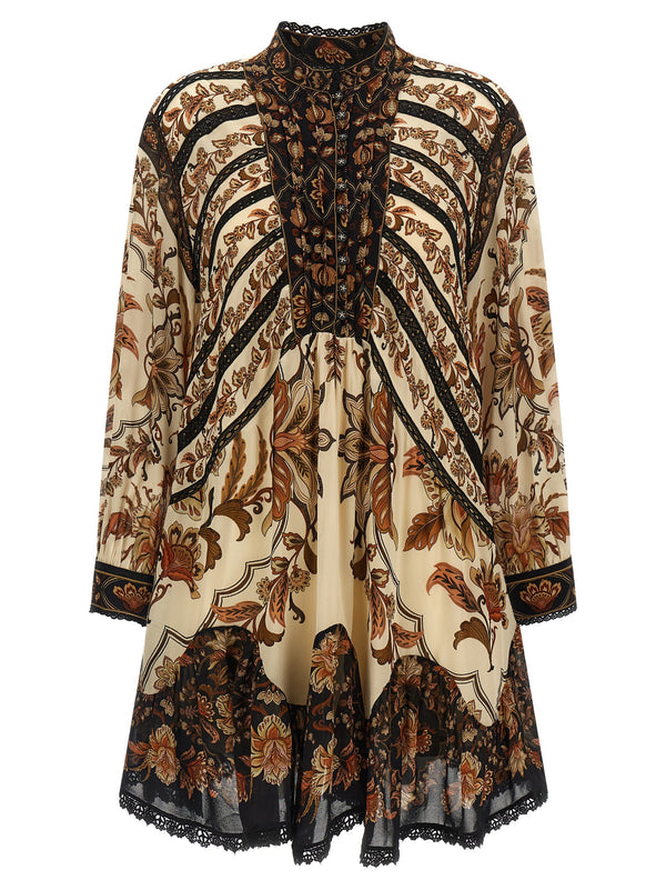 Majestic Garden Sand Dresses Beige
