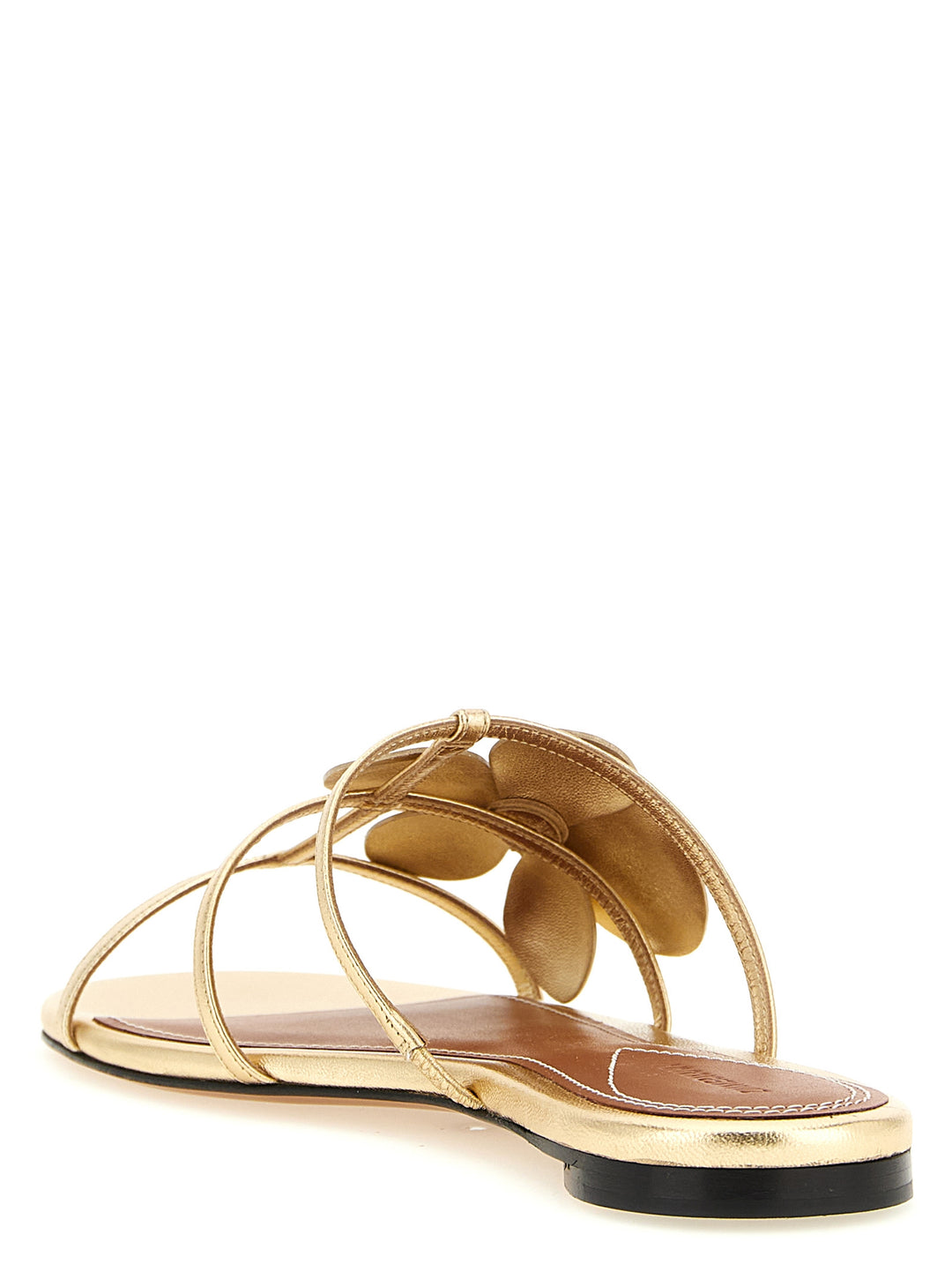 Zimmermann Orchid Sandals - Gold | 063dfceb9b8d05b4d03217657027fee6cb7ef525