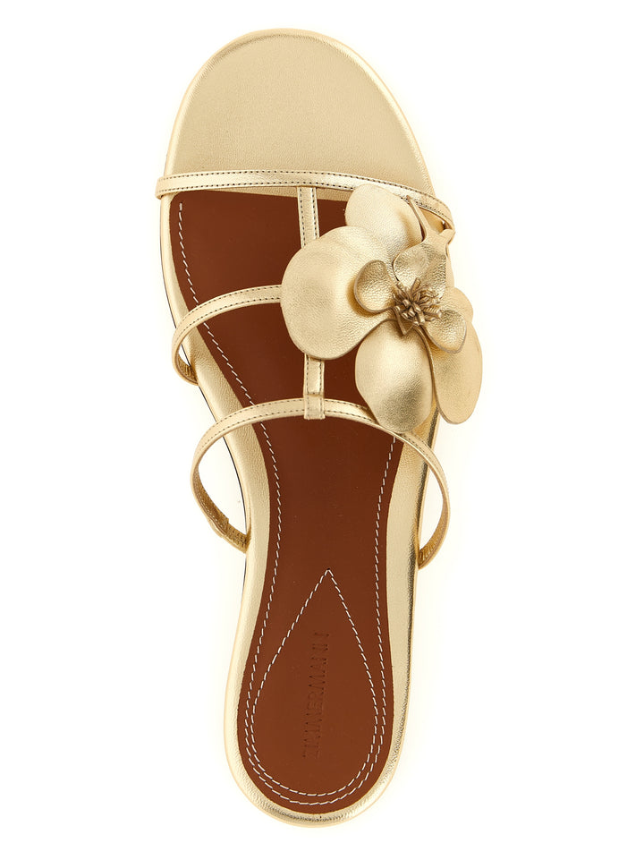 Zimmermann Orchid Sandals - Gold | f40c7f20e56e540cfb481880aa0c32a80aecf7a3