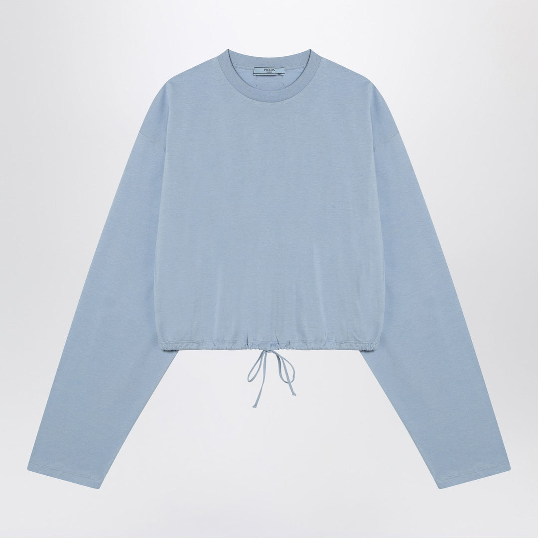 Prada Shirts & Tops - Light Blue | ba8df5bdce32cc655c094333015b3a327a6ccf28
