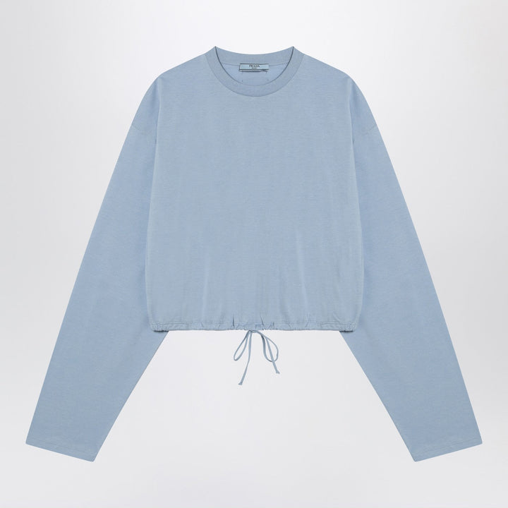 Prada Shirts & Tops - Light Blue | ba8df5bdce32cc655c094333015b3a327a6ccf28