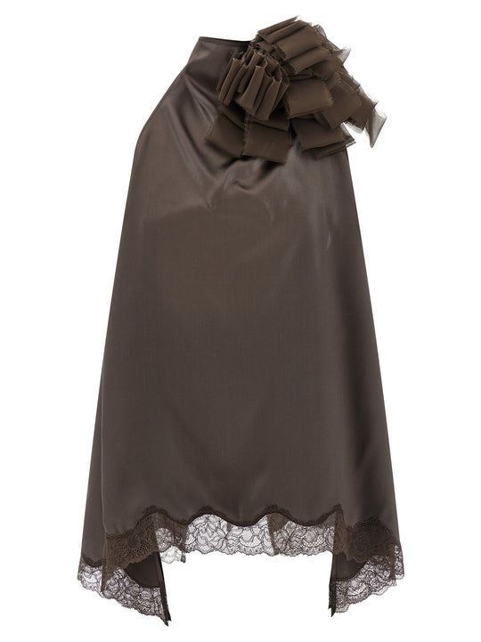 Blouse 01 Tops Brown