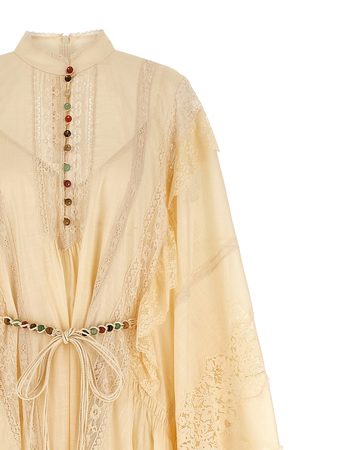 Zimmermann Rihannon Lace Dresses - Beige | df1f545e07c9c136aac1012a4459f1674a46810e