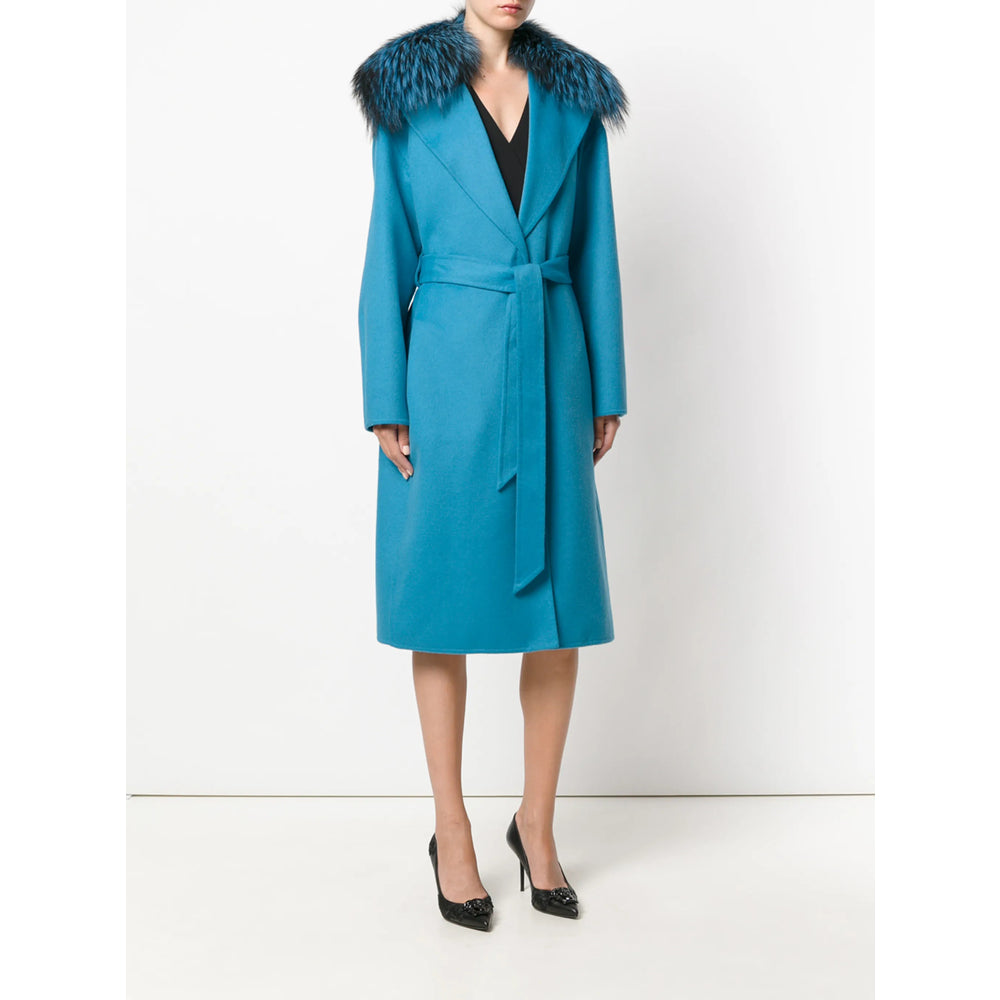 Versace Coats - Blue | 82e8b27d7c7231a0a8a6c055c7042220f1a2c0b1