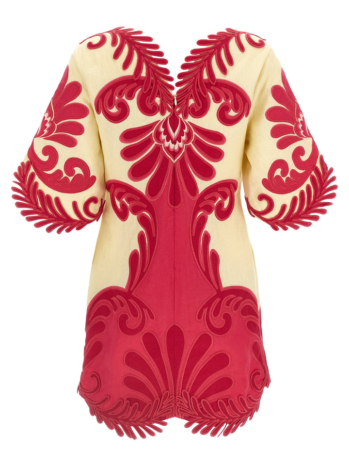 Farm Rio Spring Arabesc Dresses - Fuchsia | c70e809f9e7f339a0c61b5d8991fdb0fddeb5454