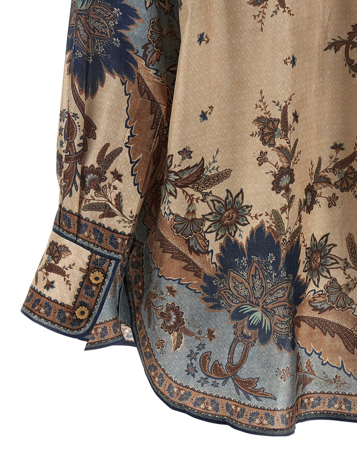 Zimmermann Ascension Shirt and Blouse - Multicolor | 79770fff4e12ed8bafb51b4ac7fd961fa8241ff2