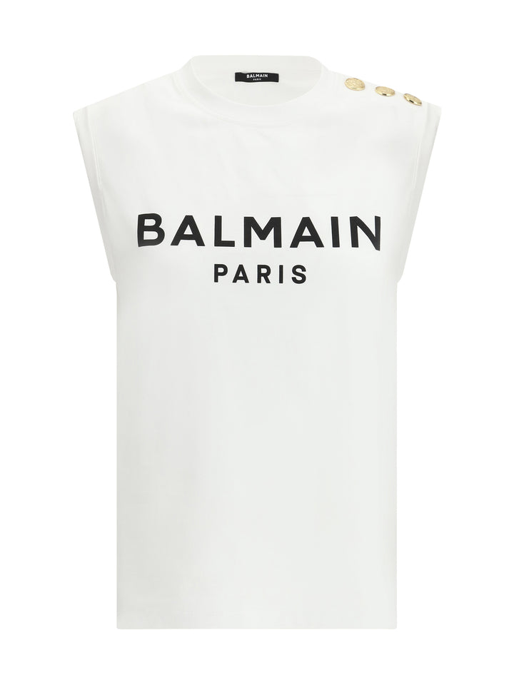 3 BTNS BALMAIN PRINTED TANK TOP