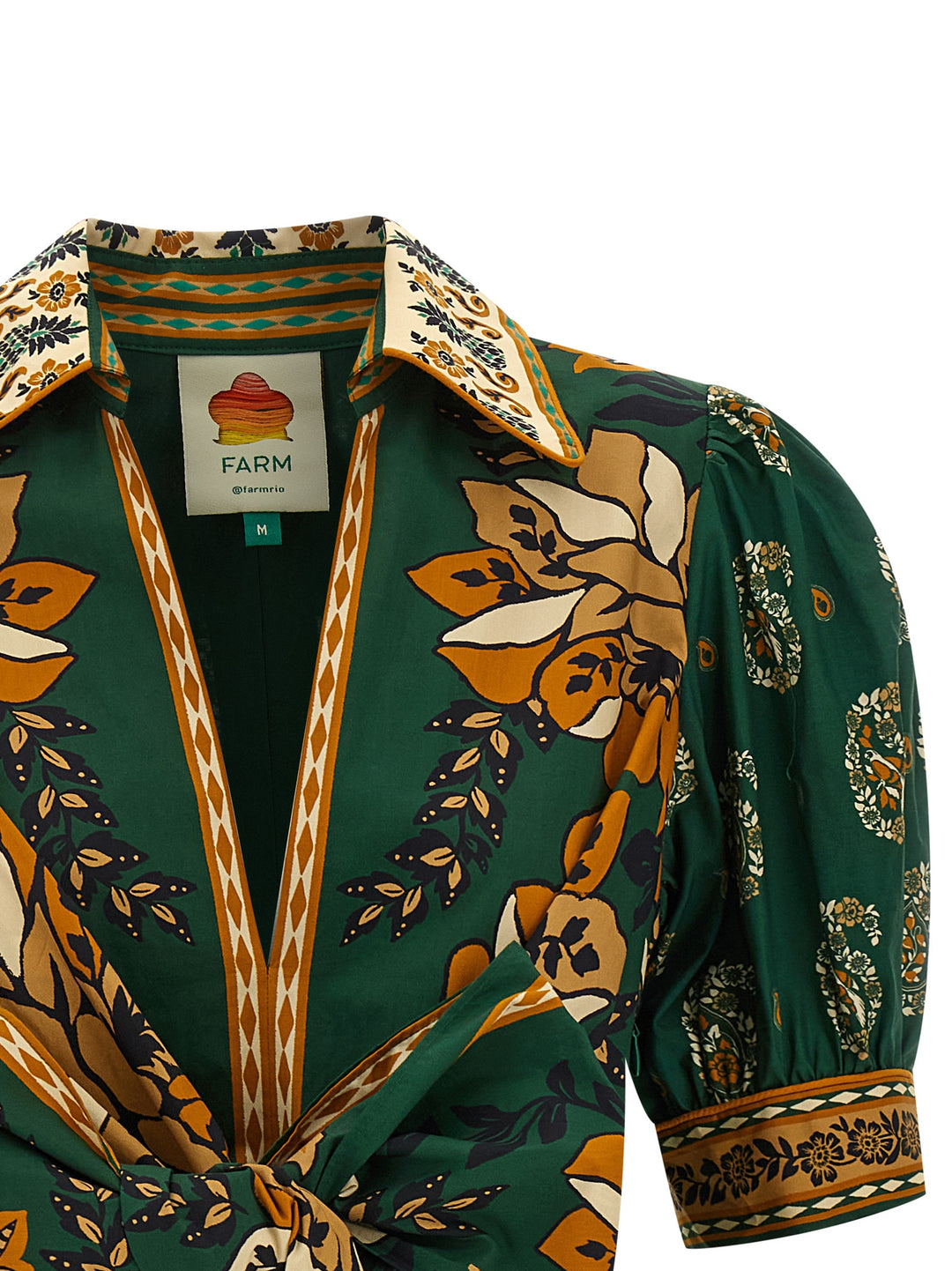 Farm Rio Ayla Green Dresses - Green | d53a486a62901c0c94da043035cda56747a18c21