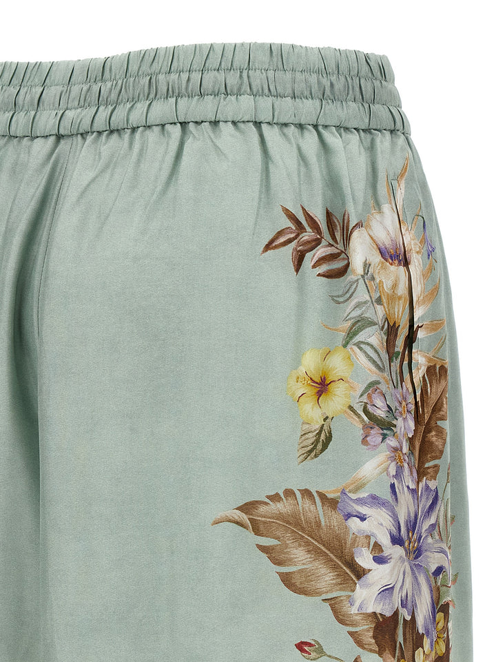 Zimmermann Coco Pants - Light Blue | 067fbc48ac685c61b06221b241fe8f7334e35f46