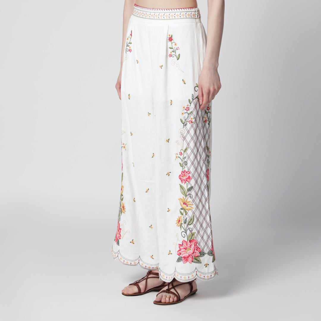 Farm Rio Pants - White | 30c5f8a8c0853a10b1b9302a5ea4dbf7af521bfe