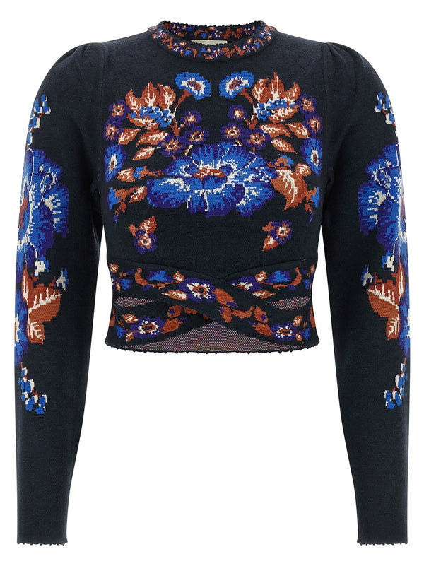 Bow Garden Tops Multicolor