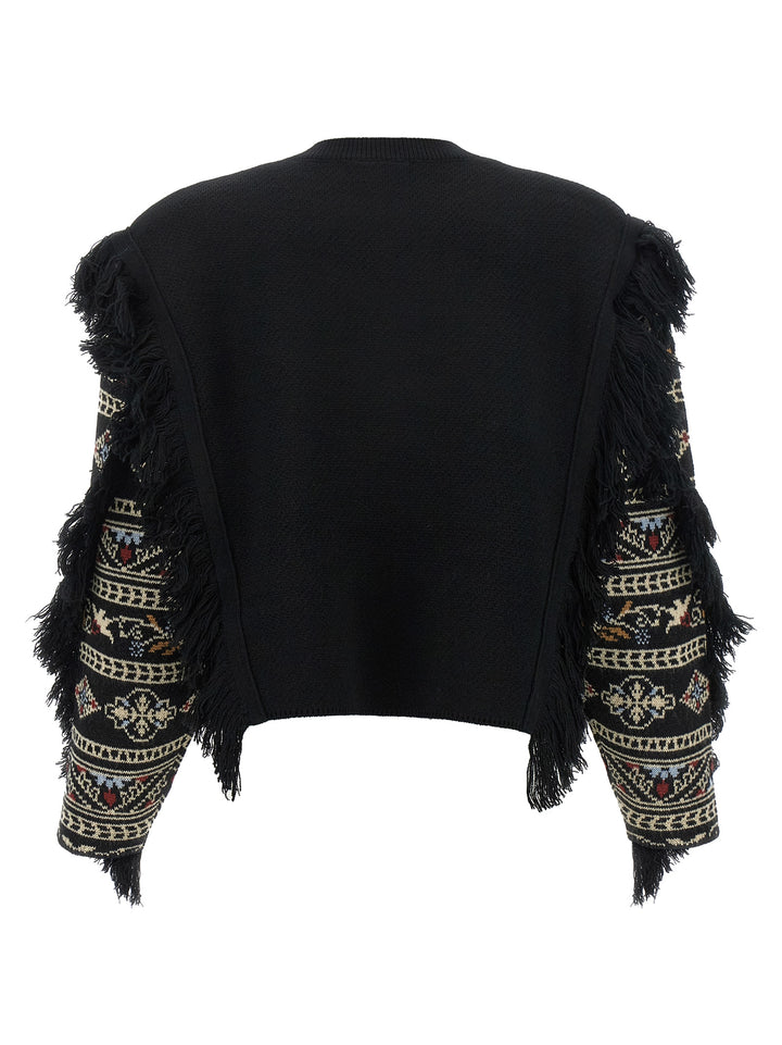 Farm Rio Cornely Sweaters and Cardigans - Black | 270b626c5ffbfa12be55968244345eda1041ae51