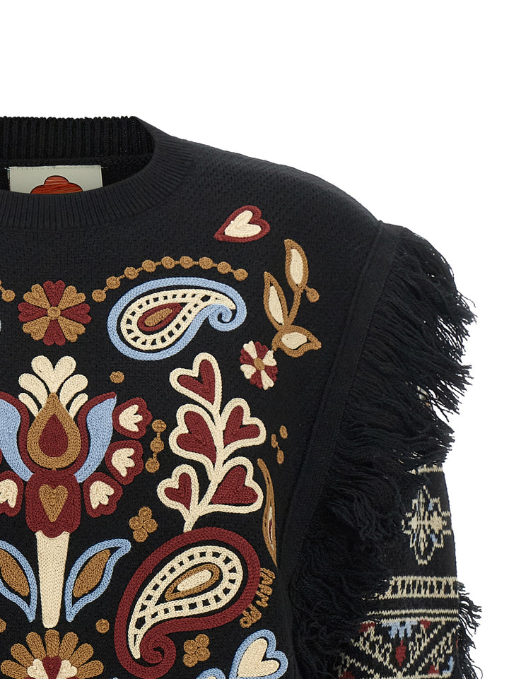 Farm Rio Cornely Sweaters and Cardigans - Black | 2d30ffd62eb094883749e9df206df2e86ab4a439