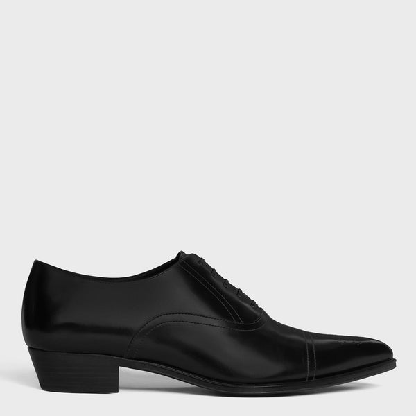 Jude Perforated Oxford In Polished Bull