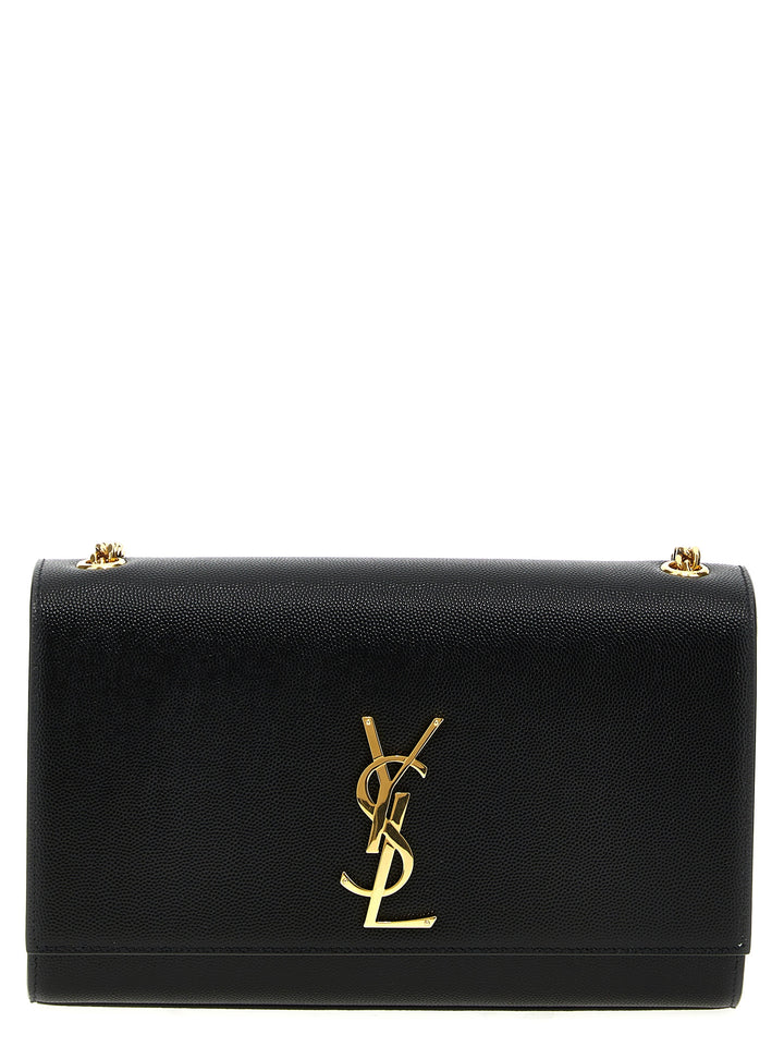 Saint Laurent Kate Crossbody Bags - Black | f83b7e36c58876fb122a6d22be10d3bb367e12be