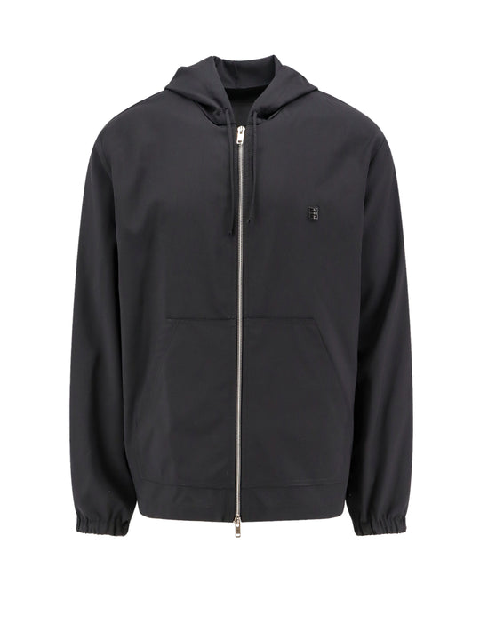 Wool Jacket With 4g Detail