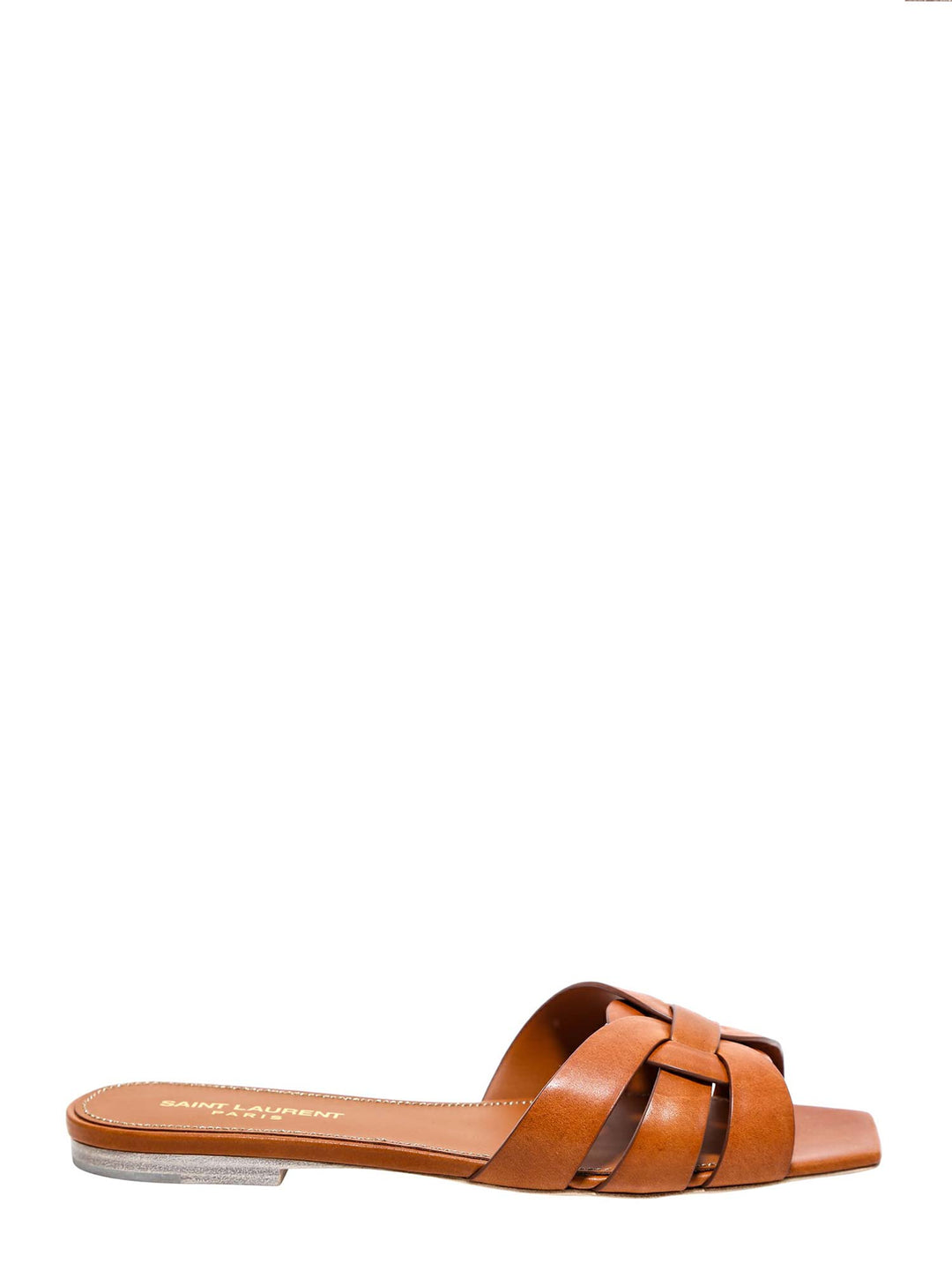 Saint Laurent Sandals - Brown | 4349337e2a4f66b2c97a430631cde1b0438390d5