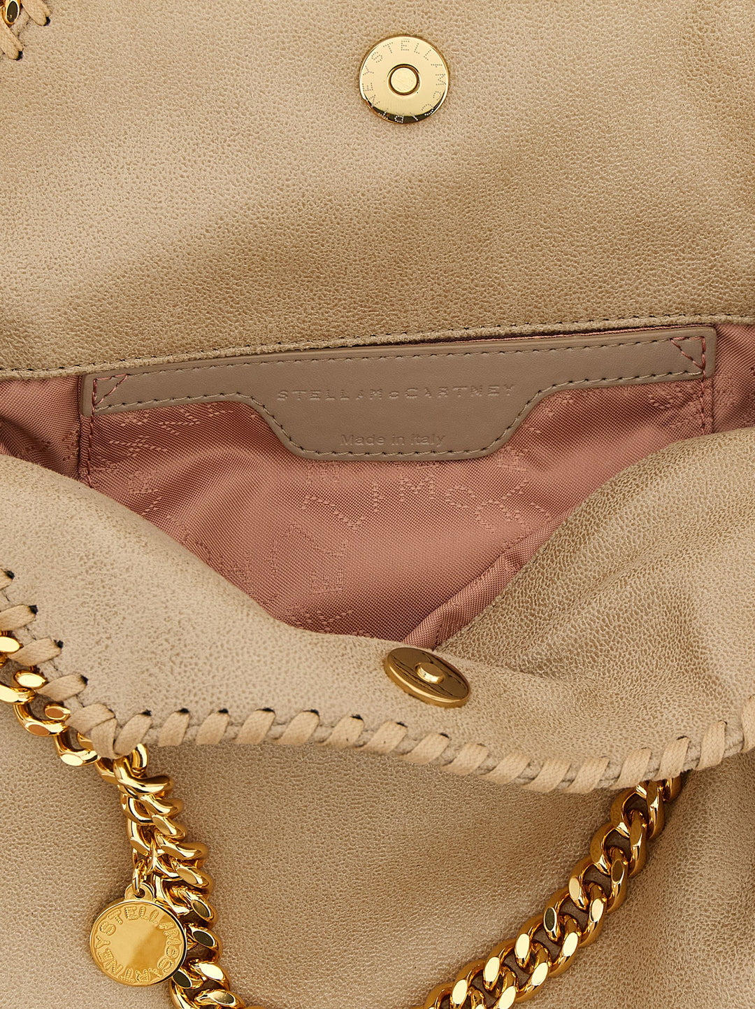 Stella Mccartney Falabella Mini Shoulder Bags - Beige | e00aaa665596b24ff74fc07ed2381722da8bda2b