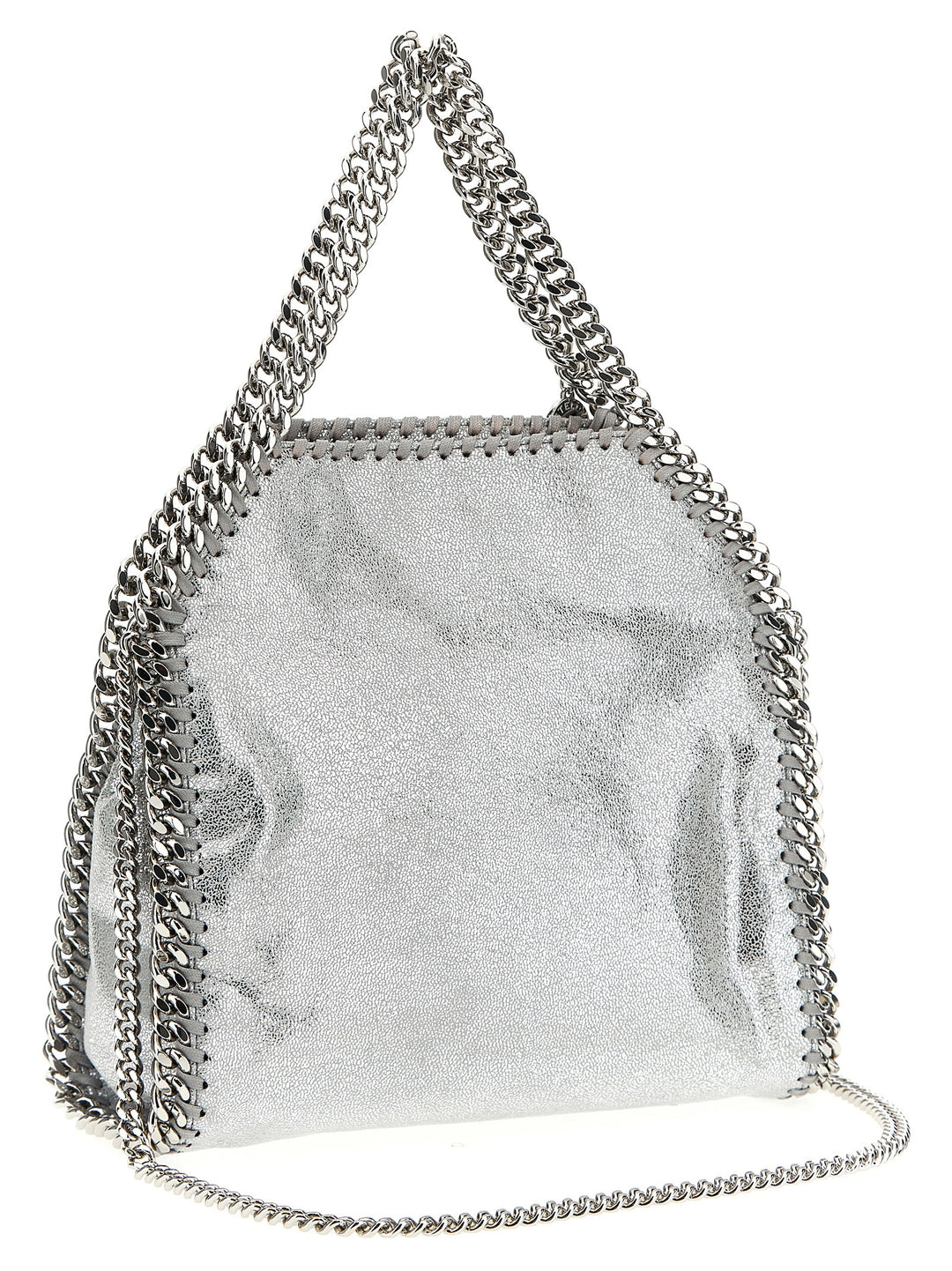 Stella Mccartney Falabella Mini Hand Bags - Silver | f500651c7fa270b925ab6f15288d40bc8523e62d