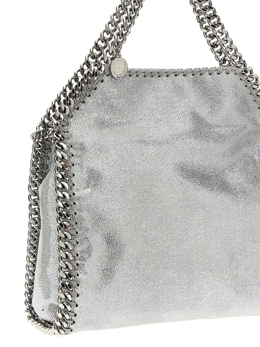 Stella Mccartney Falabella Mini Hand Bags - Silver | 0256a8c16040e090d7a8837201cad011ef0349b8