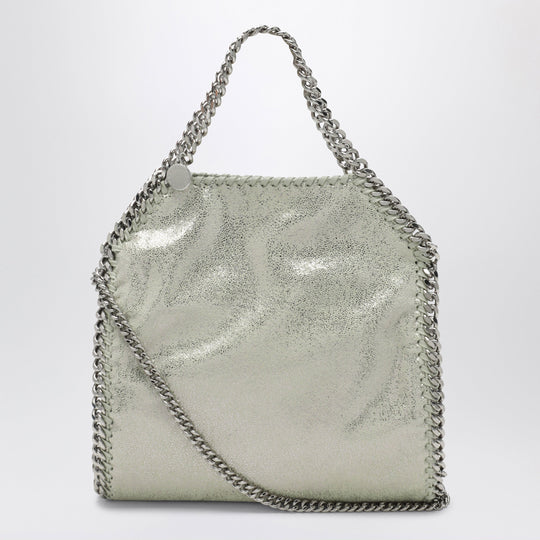 Mini Falabella Tote Bag In Light Lime Green By Stella Mc Cartney