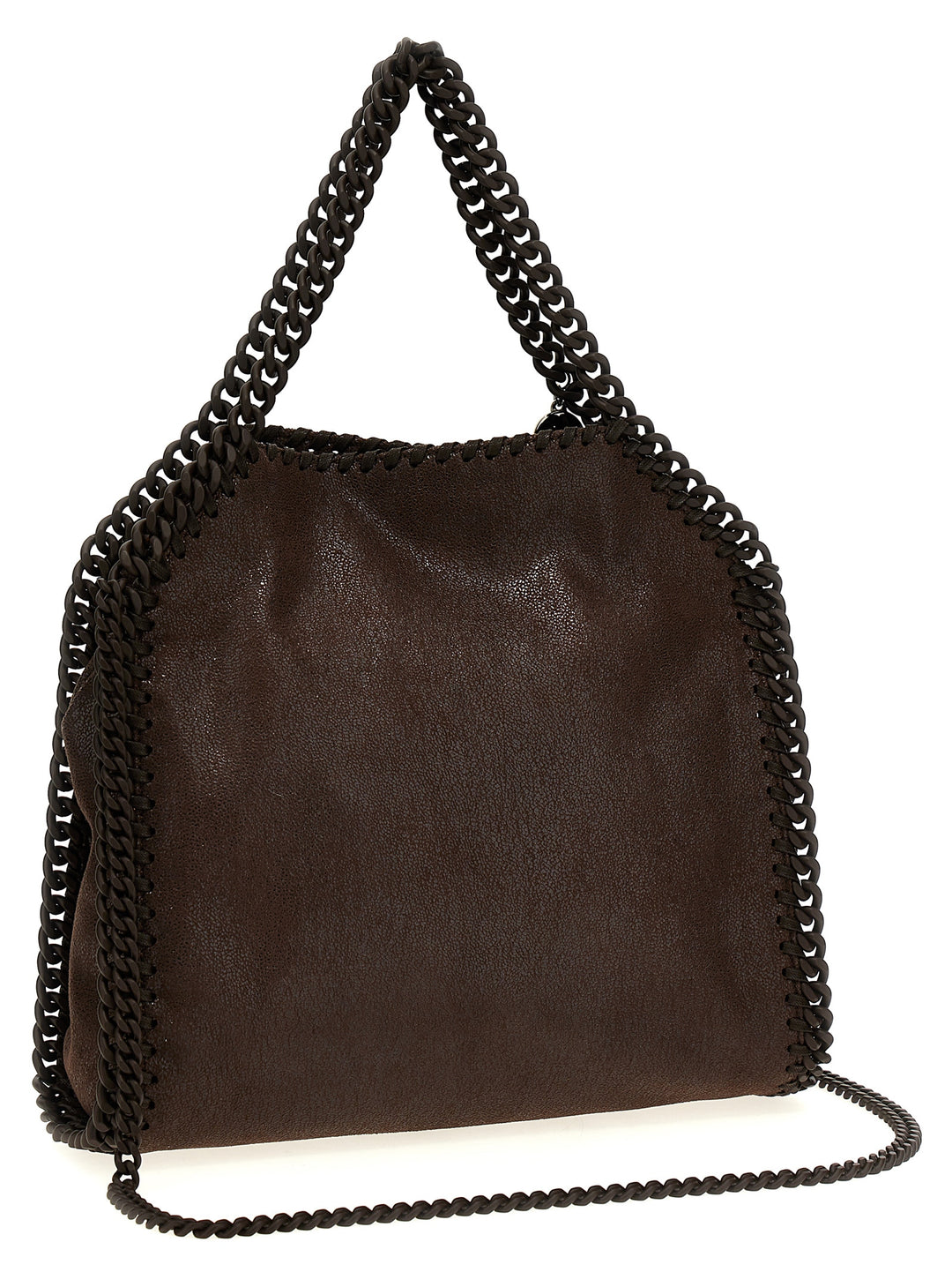 Falabella Mini Hand Bags Brown