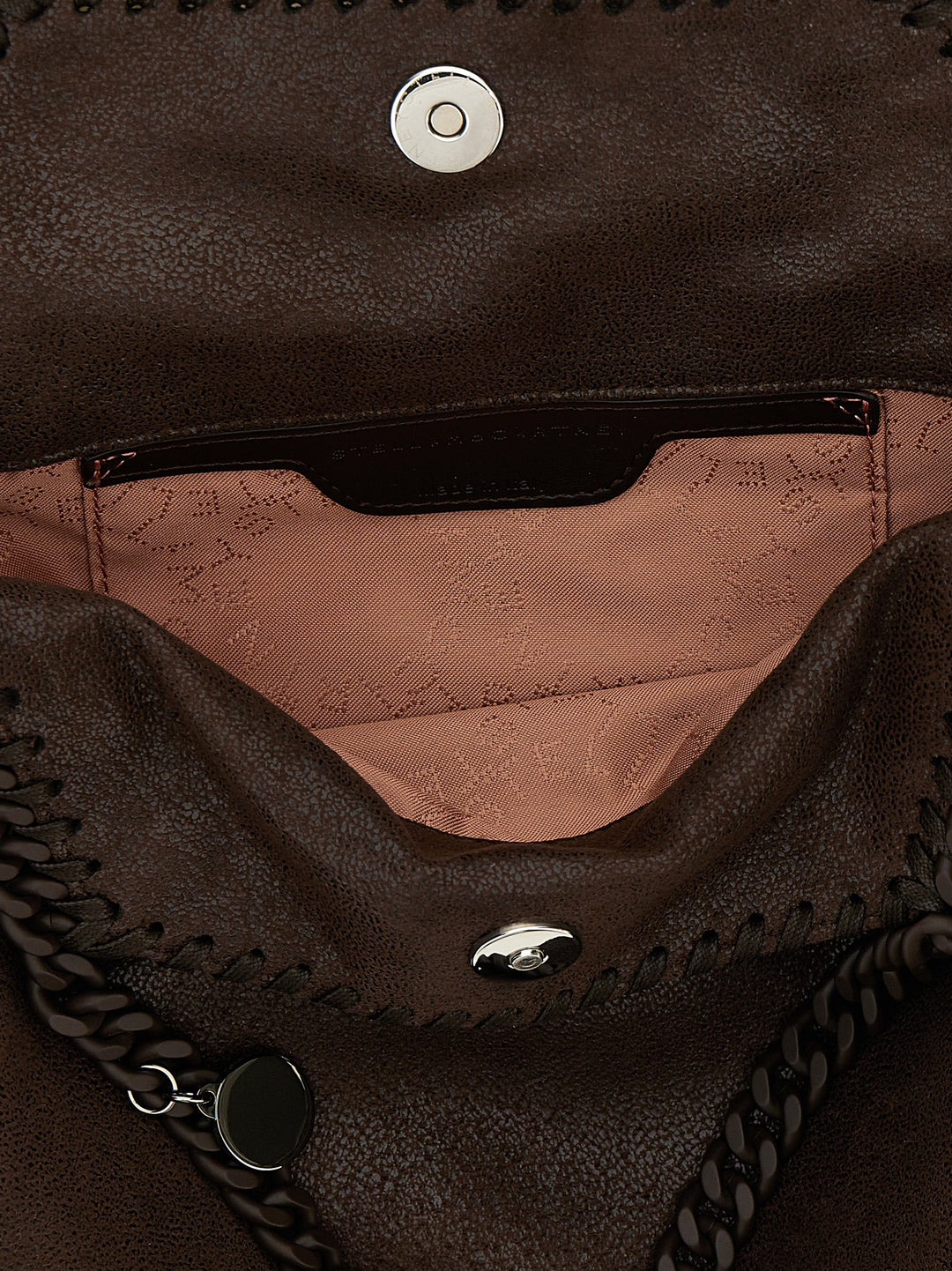 Falabella Mini Hand Bags Brown