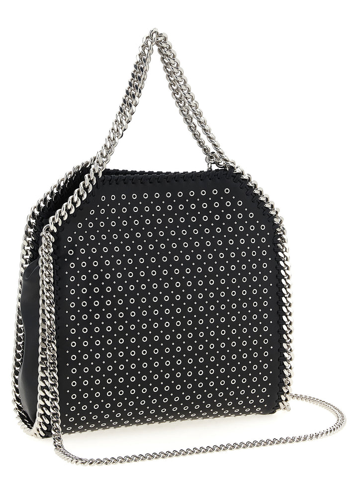 Stella Mccartney Mini Falabella Hand Bags - Black | 5cb4822f1ffbf2e10541eaeab07e6eeab87c5157