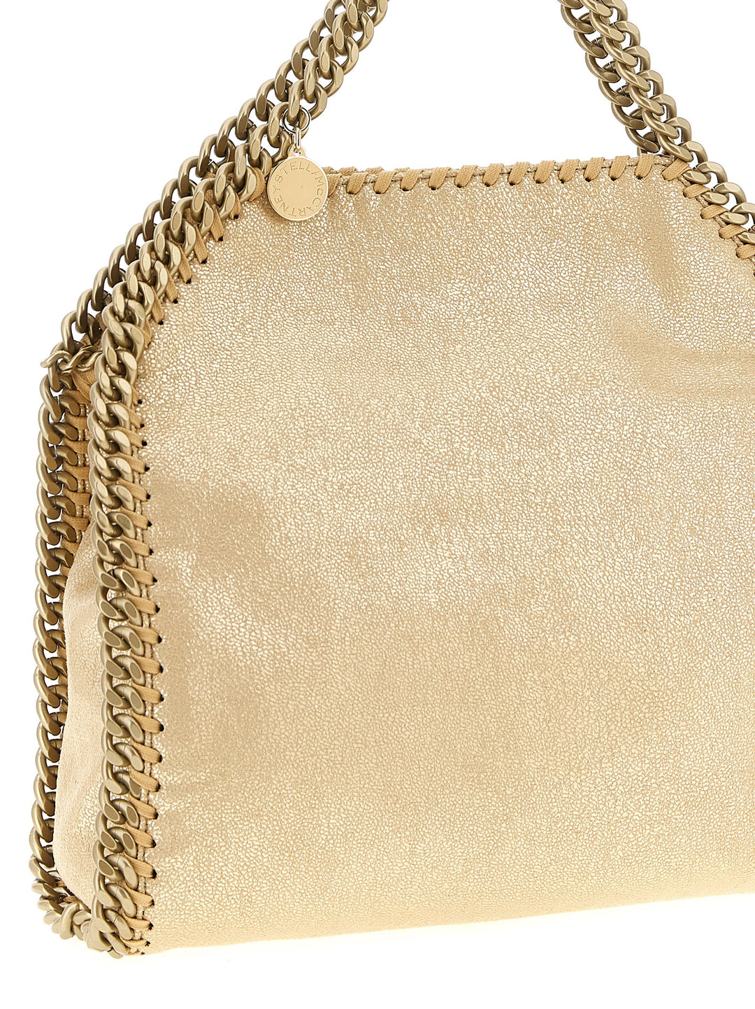 Stella Mccartney Falabella Mini Crossbody Bag Crossbody Bags - Gold | 9b6710c2ad66fe8345f09e70c20dea2cdc4be1ff